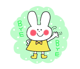 everyday sticker of rabbit-chan sticker #10831572