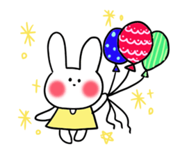 everyday sticker of rabbit-chan sticker #10831574