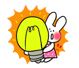 everyday sticker of rabbit-chan sticker #10831576