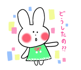 everyday sticker of rabbit-chan sticker #10831578