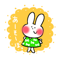 everyday sticker of rabbit-chan sticker #10831579