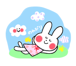 everyday sticker of rabbit-chan sticker #10831581