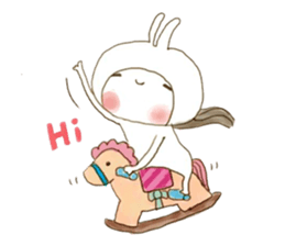 Happy child king sticker #10832104