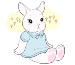 Bunny posom sticker #10832984