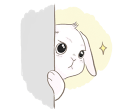 Bunny posom sticker #10832986