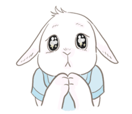 Bunny posom sticker #10832987