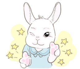 Bunny posom sticker #10832990