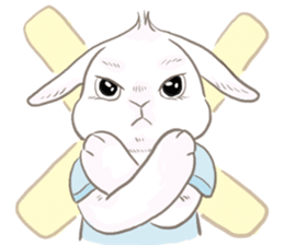 Bunny posom sticker #10832991