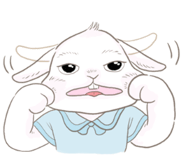 Bunny posom sticker #10832993