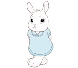 Bunny posom sticker #10832995