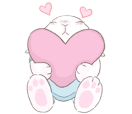 Bunny posom sticker #10832998