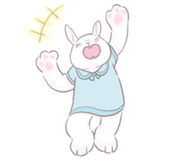 Bunny posom sticker #10833002