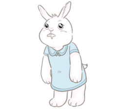 Bunny posom sticker #10833003