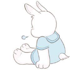Bunny posom sticker #10833005