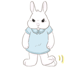 Bunny posom sticker #10833006