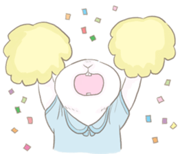 Bunny posom sticker #10833008