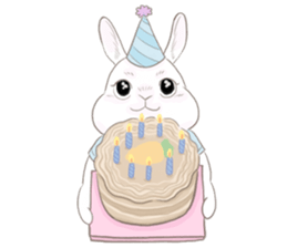 Bunny posom sticker #10833009