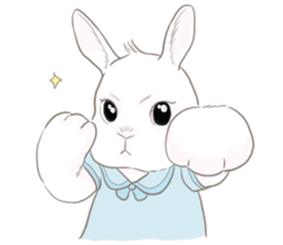 Bunny posom sticker #10833010