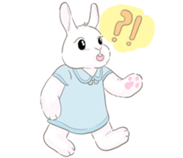 Bunny posom sticker #10833012