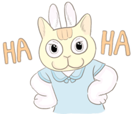 Bunny posom sticker #10833015