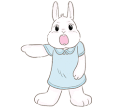 Bunny posom sticker #10833016