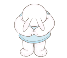 Bunny posom sticker #10833017