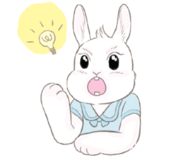 Bunny posom sticker #10833018