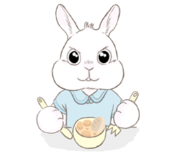Bunny posom sticker #10833019