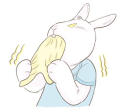 Bunny posom sticker #10833022