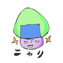 omusubikinokosan sticker #10833348