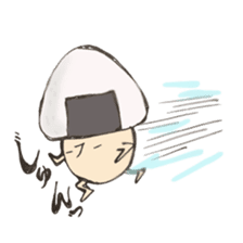 omusubikinokosan sticker #10833356
