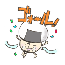 omusubikinokosan sticker #10833357