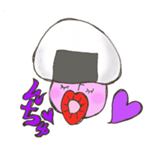 omusubikinokosan sticker #10833361