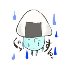 omusubikinokosan sticker #10833372