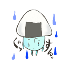 omusubikinokosan sticker #10833372