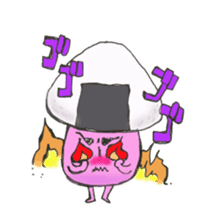 omusubikinokosan sticker #10833373