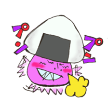 omusubikinokosan sticker #10833374