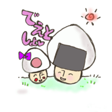 omusubikinokosan sticker #10833377