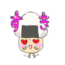 omusubikinokosan sticker #10833378