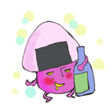 omusubikinokosan sticker #10833380