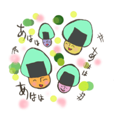 omusubikinokosan sticker #10833383