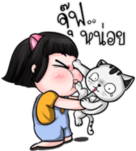 Nong Kawhom V.4 & THE CAT sticker #10833435