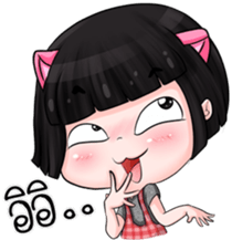 Nong Kawhom V.4 & THE CAT sticker #10833440