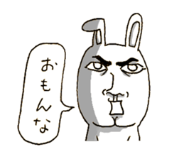 The Face (Cat & Panda & Rabbit & Bear) sticker #10833586