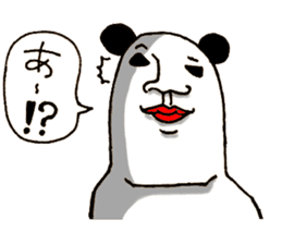 The Face (Cat & Panda & Rabbit & Bear) sticker #10833594