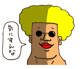 The Face (Cat & Panda & Rabbit & Bear) sticker #10833607