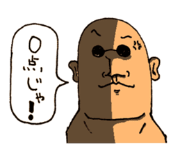 The Face (Cat & Panda & Rabbit & Bear) sticker #10833610