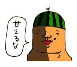 The Face (Cat & Panda & Rabbit & Bear) sticker #10833612