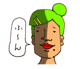 The Face (Cat & Panda & Rabbit & Bear) sticker #10833616