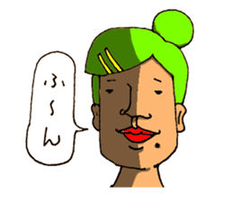 The Face (Cat & Panda & Rabbit & Bear) sticker #10833616